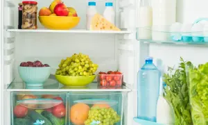 Lodówka pełna świeżych owoców, warzyw i nabiału. Brak szronu, czyli no frost, to marzenie każdej gospodyni!
