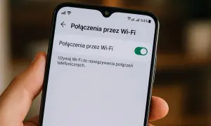 Ustawienia telefonu pokazują, co to vowifi – połączenia przez Wi-Fi. Włączone, by dzwonić przez sieć bezprzewodową.