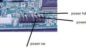 Jak podłączyć POWER SW do płyty głównej, aby uniknąć problemów z zasilaniem