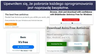 Pobierz darmowy antywirus Panda, Bitdefender i Avira. Zapewnij ochronę dla Windows, Mac, Android i iOS.