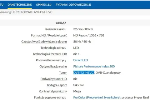 Jak sprawdzić czy telewizor ma wbudowany dekoder i uniknąć problemów z odbiorem