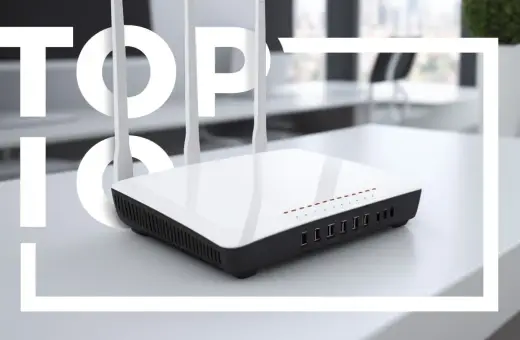 Nowoczesny router z antenami, idealny do domu. Sprawdź, jaki router do domu wybrać, by mieć szybki internet.