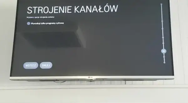 Jak wyszukać kanały naziemne w telewizorze LG bez problemów