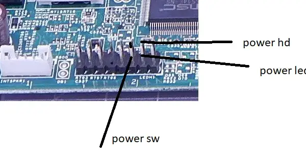 Jak podłączyć POWER SW do płyty głównej, aby uniknąć problemów z zasilaniem