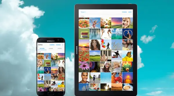 Samsung Cloud co to? Zdjęcia z galerii telefonu i tabletu Samsung, synchronizowane w chmurze.