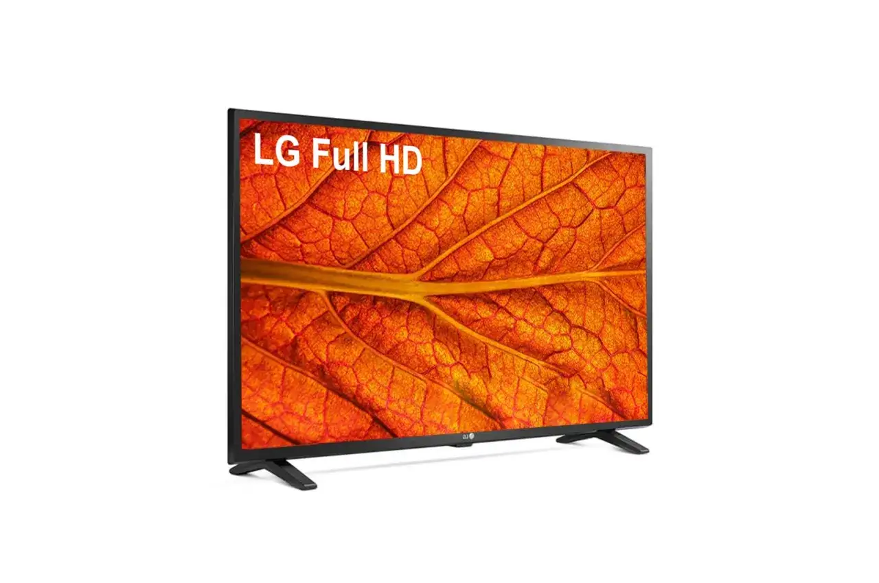 Telewizor LG Full HD z obrazem liścia. Dowiedz się, jak ustawić telewizor LG do odbioru telewizji naziemnej.