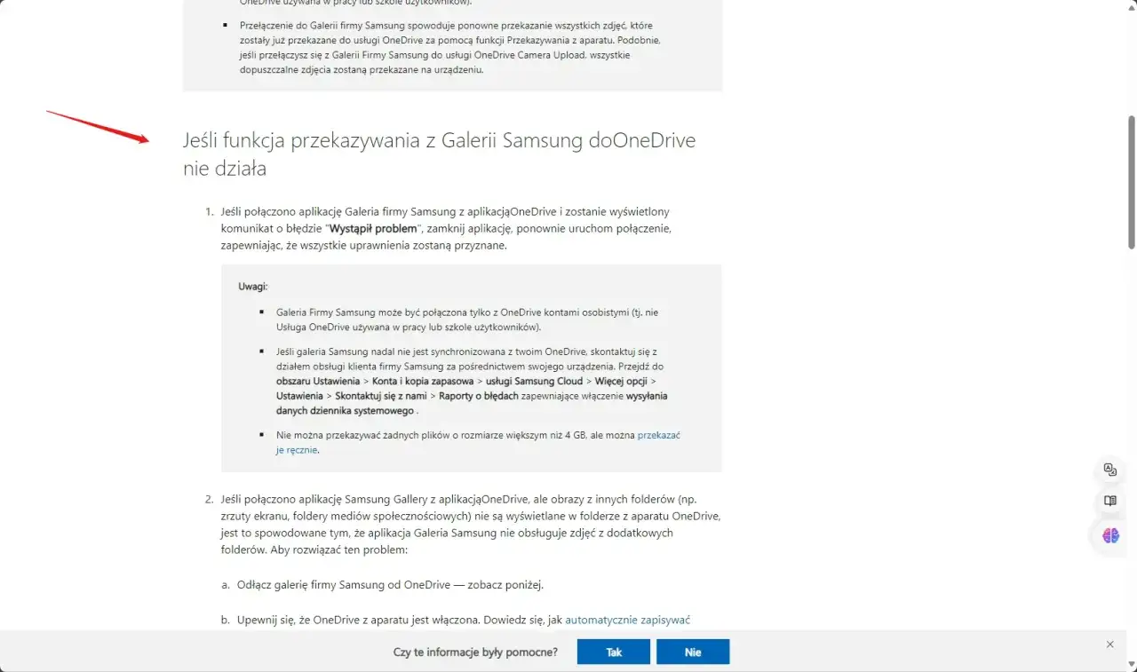 Samsung Cloud co to? Problemy z synchronizacją Galerii Samsung z OneDrive. Rozwiązania i uwagi dotyczące połączenia.
