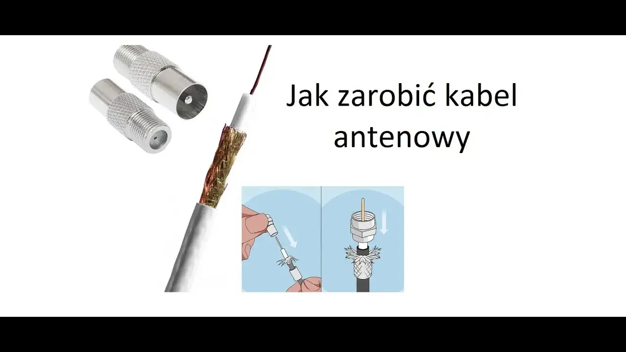 Zdjęcie Jak założyć końcówkę do kabla antenowego - uniknij typowych błędów