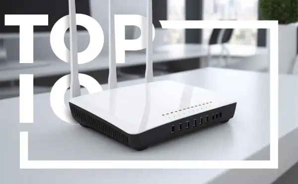 Nowoczesny router z antenami, idealny do domu. Sprawdź, jaki router do domu wybrać, by mieć szybki internet.